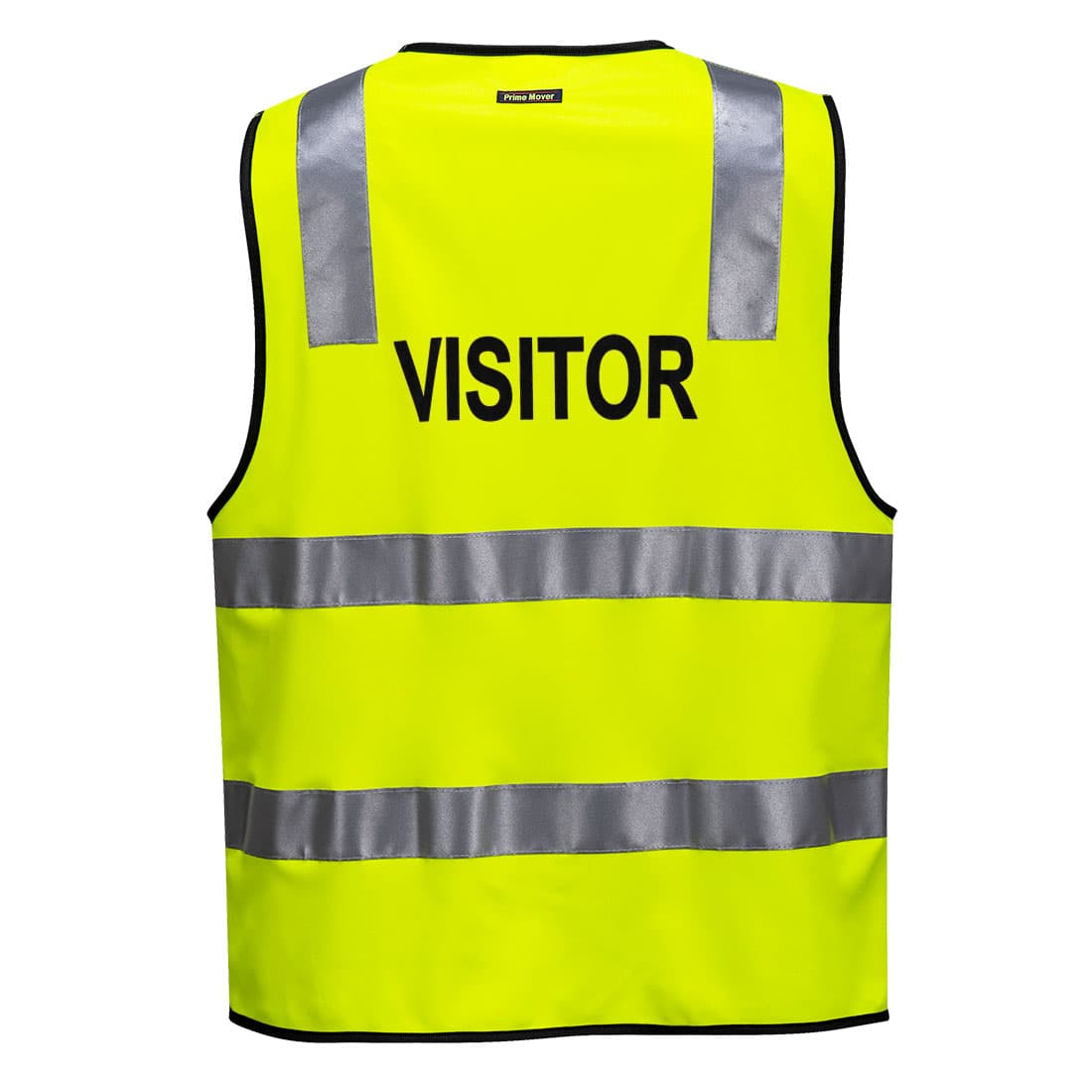 Portwest Hi-Vis Zipped Visitor Vest  (Yellow)