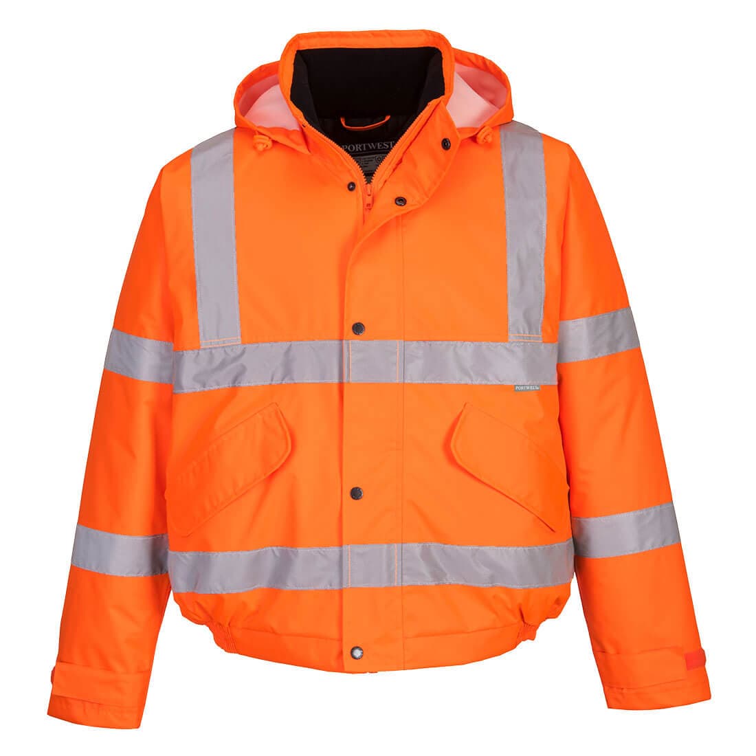 Portwest Hi-Vis Bomber Jacket  (Orange)