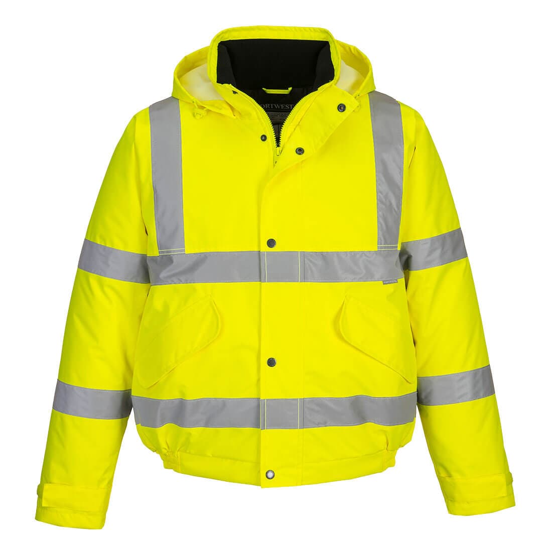 Portwest Hi-Vis Bomber Jacket  (Yellow)