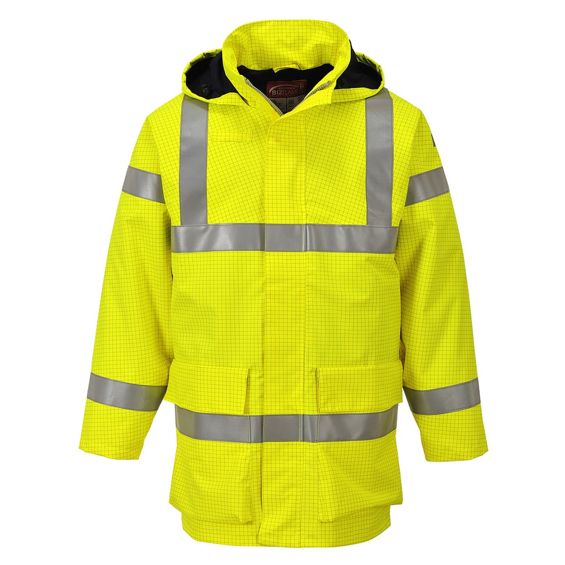 Portwest Bizflame Rain FR HV Multi Lite Jacket (Yellow)