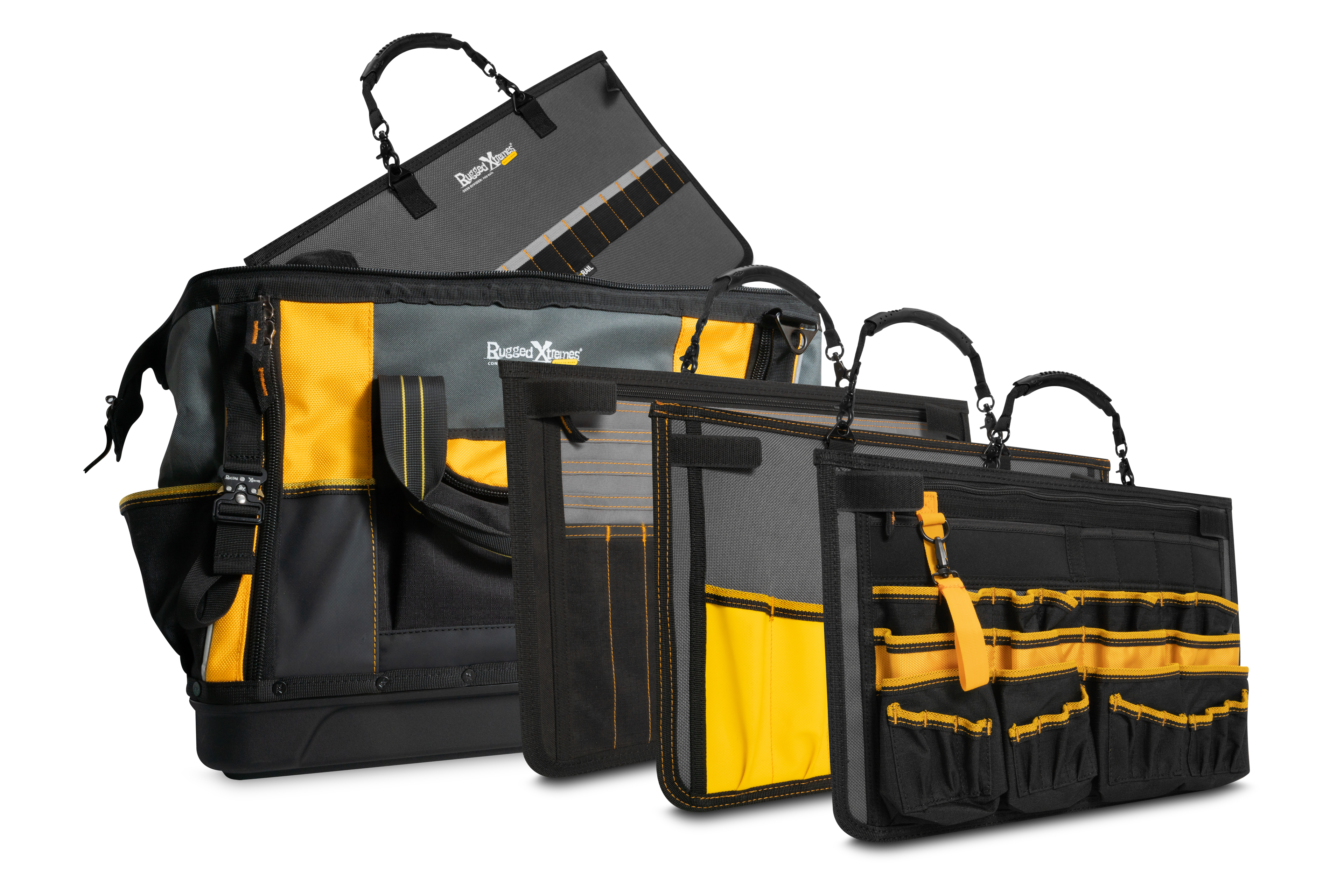 Rugged Xtremes Contractor Wide Mouth Tool Bag_11