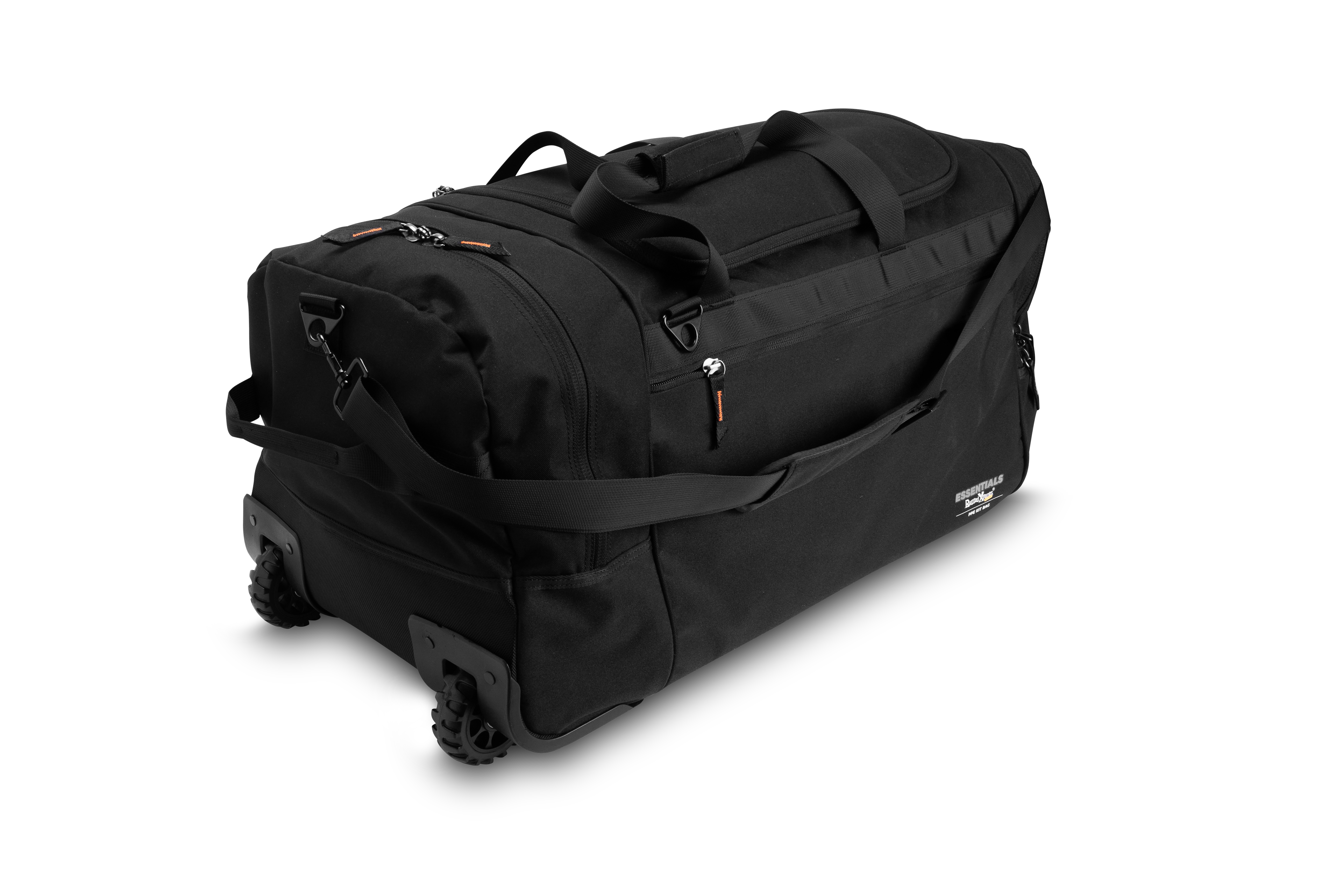 Rugged Xtremes Black Canvas Wheeled Gear Bag_0