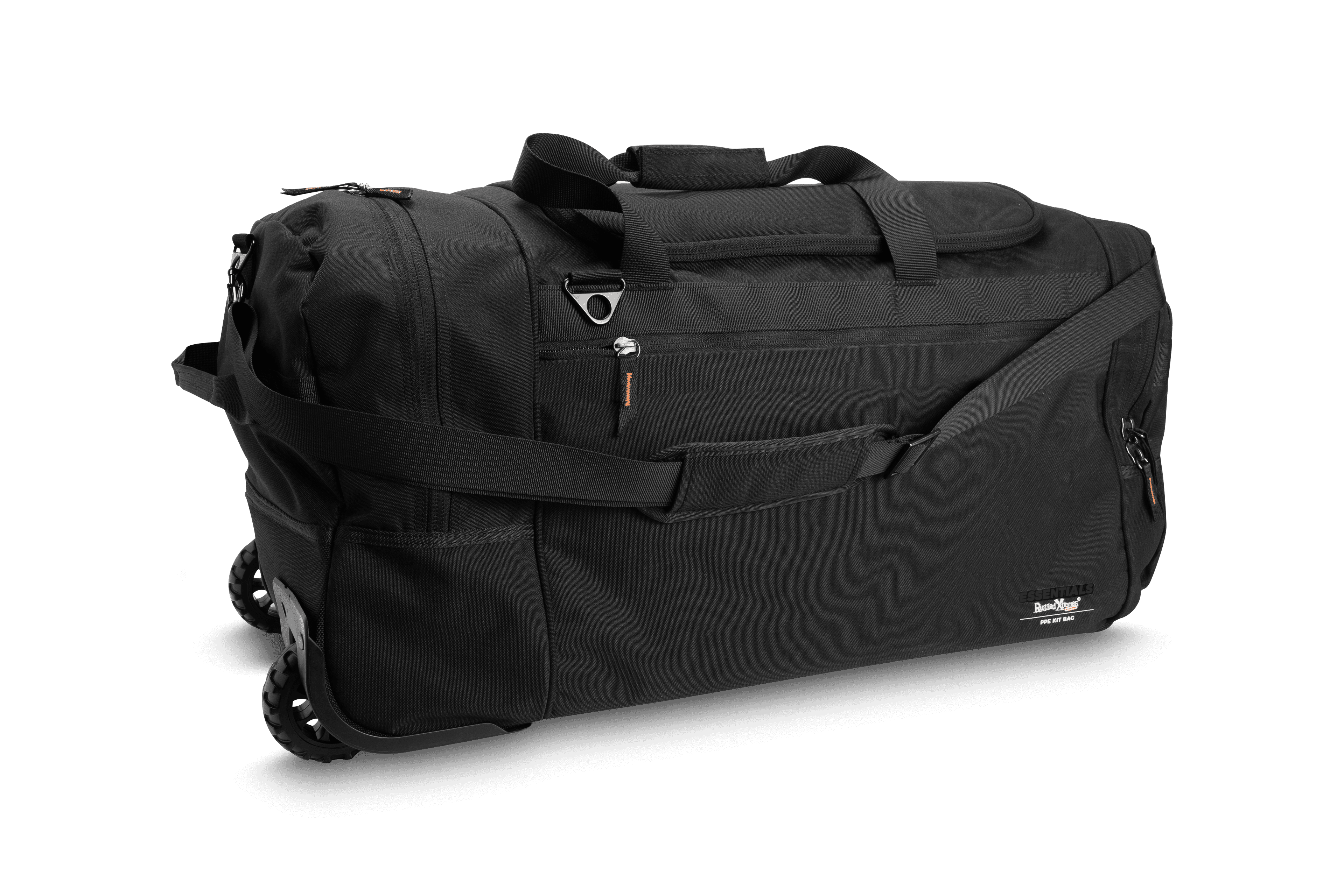 Rugged Xtremes Black Canvas Wheeled Gear Bag_2