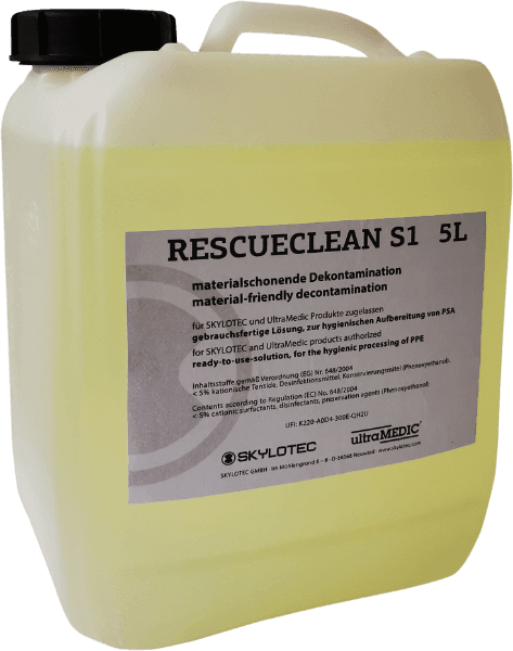 Skylotec RescueClean S1 Sanitising Solution For Textile Products_1