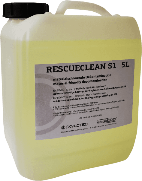Skylotec RescueClean S1 Sanitising Solution For Textile Products