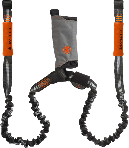 Skylotec Skysafe Pro Flex Y Twin Leg Elasticated 1.8m Shock Absorbing Lanyard_7