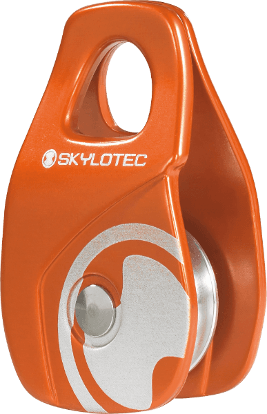 Skylotec Mini Roll 22kN Alloy Single Pulley, 17mm Gate , Max 13mm Rope