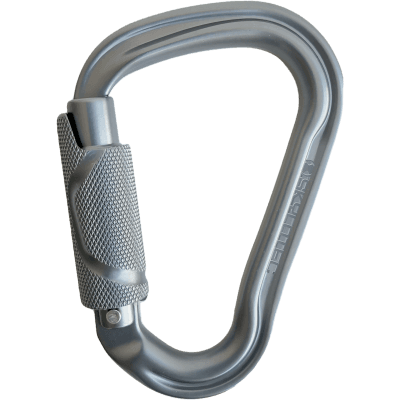 Skylotec HMS Double Twist 2.0 22kN D Shape Alloy Twist Lock Karabiner 20mm Gate