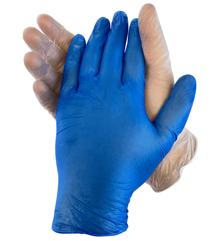 TGC Clear Premium Vinyl Gloves Powder-Free Disposable Gloves (Box of 100)_1