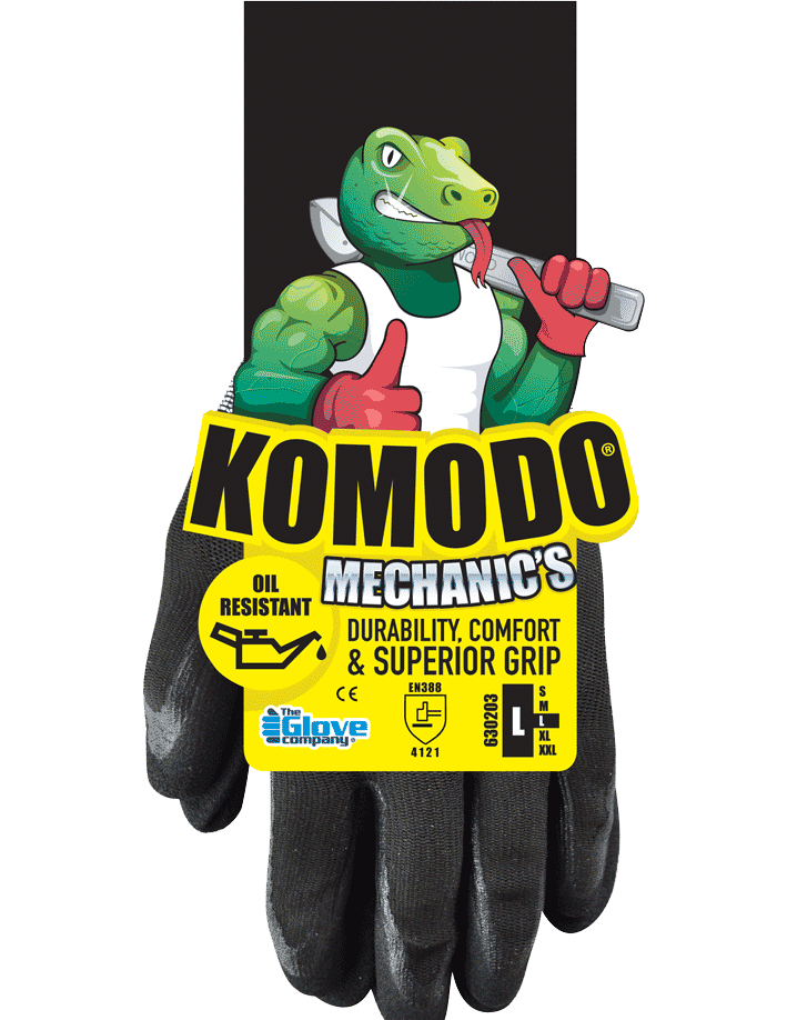 TGC KOMODO Mechanic's General Purpose Oil Resistant Gloves_1