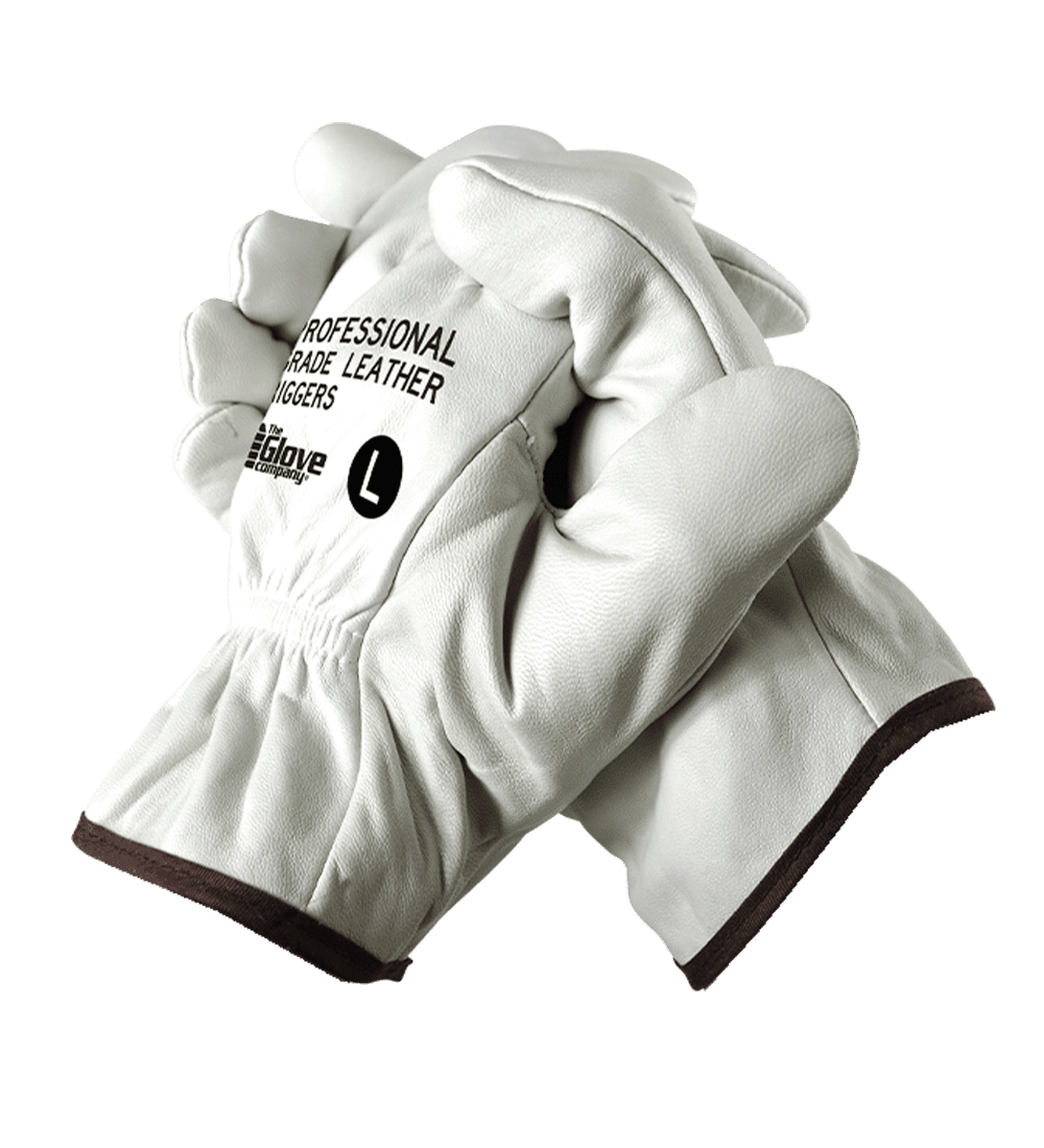TGC Professional Grade Leather Riggers (Drivers) Gloves