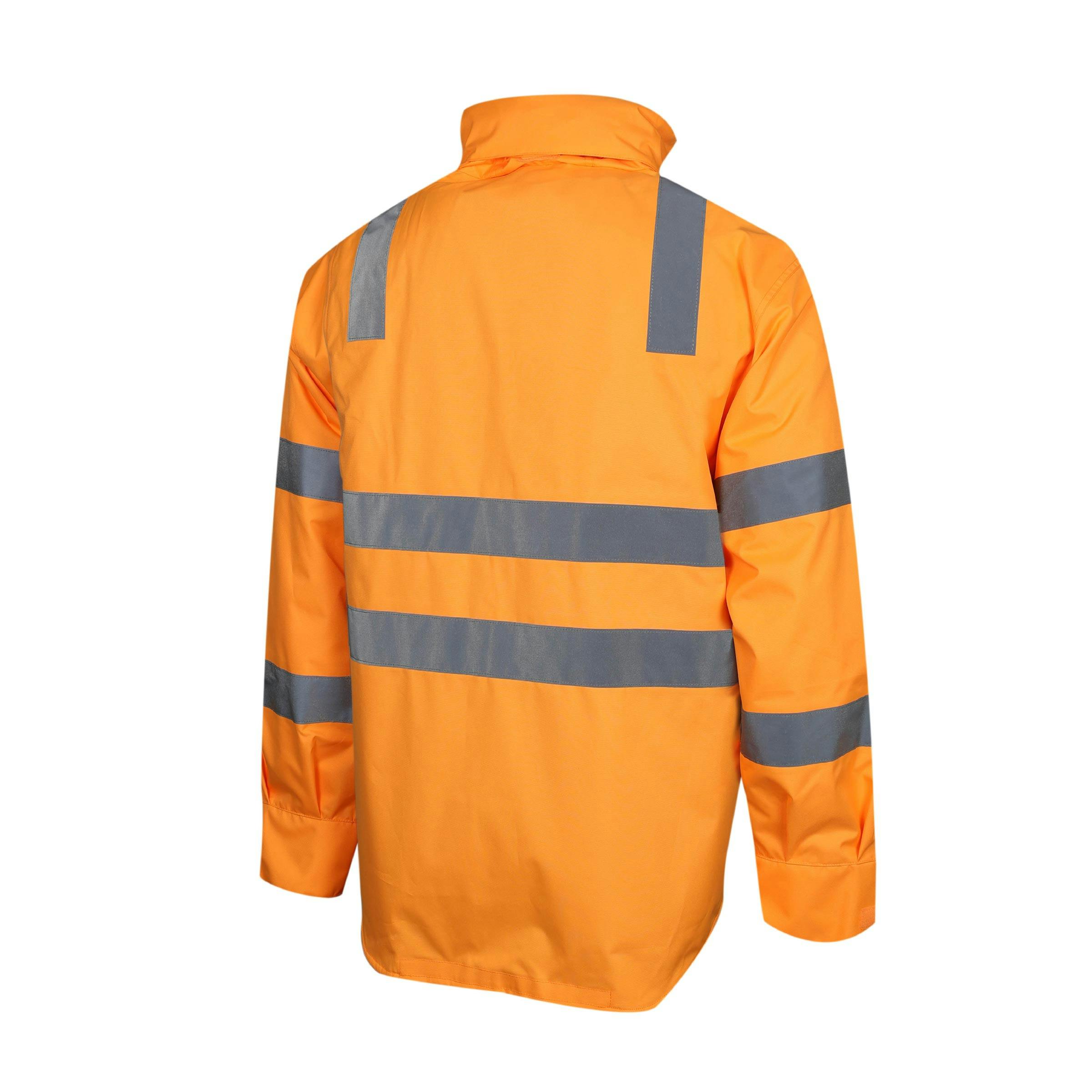 TRu Workwear Jacket 4 In 1 With Vest Poly Oxford With  Reflective Tape To T4 Pattern (Vic Rail)_3