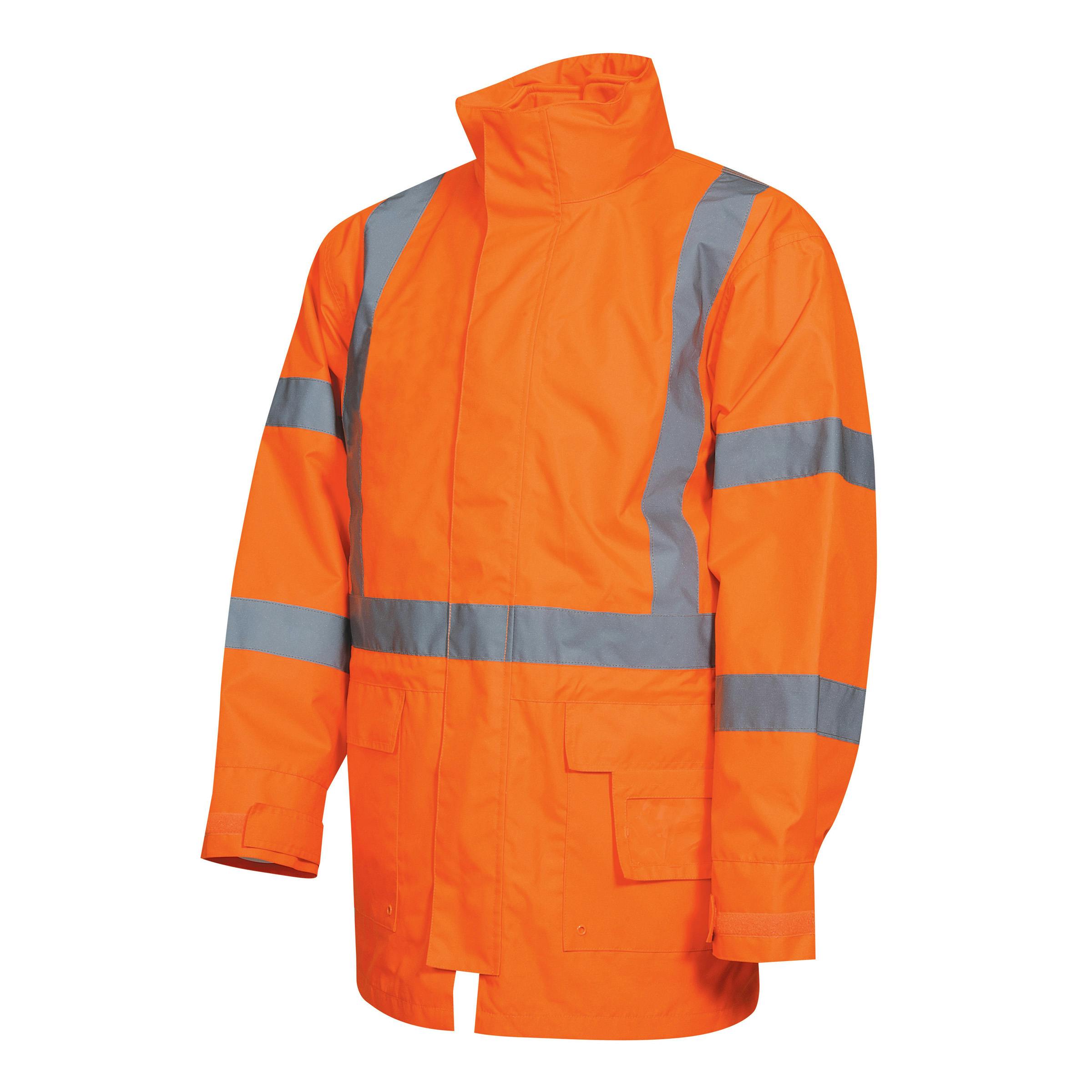 TRu Workwear Jacket 3 In 1 Poly Oxford Outer, Poly Fleece Vest  And Reflective Tape To T5 Pattern_1