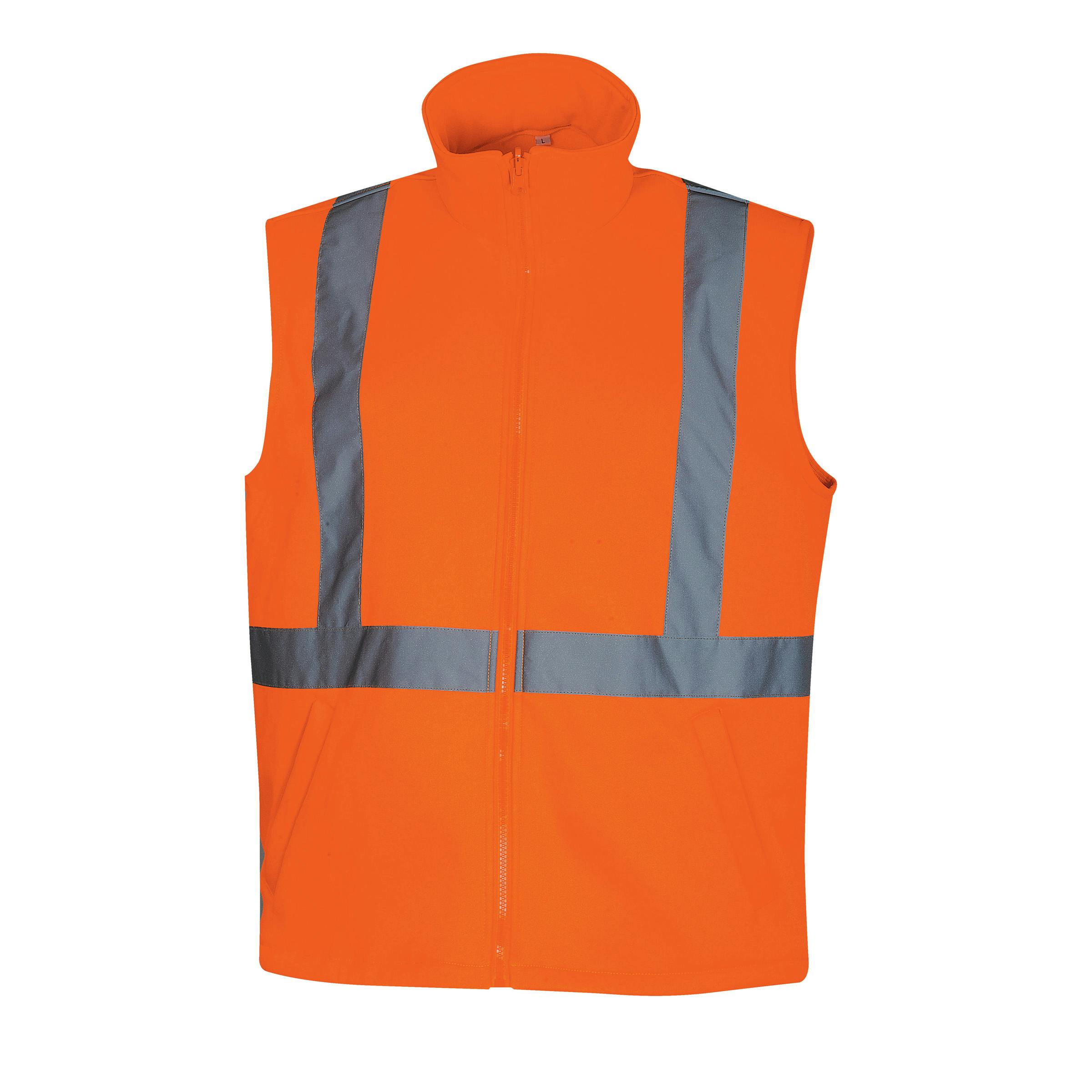 TRu Workwear Jacket 3 In 1 Poly Oxford Outer, Poly Fleece Vest  And Reflective Tape To T5 Pattern_3