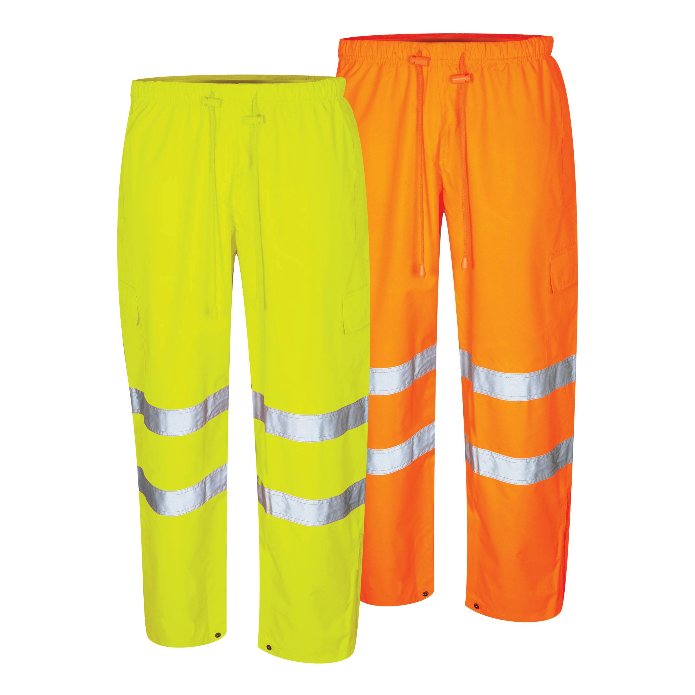 TRu Workwear Trouser Cargo Polyester Oxford With Reflective Tape Bio-Motion Pattern_0
