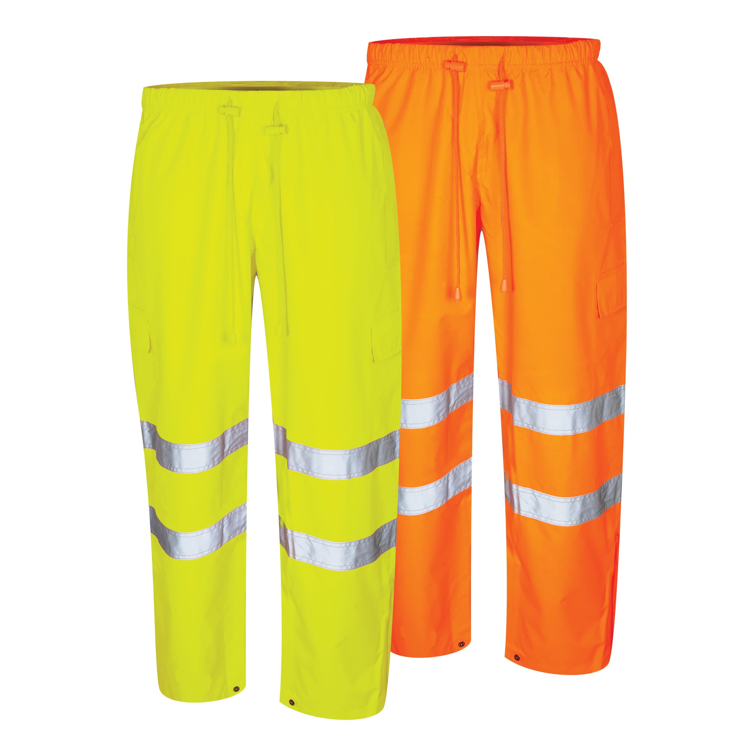 TRu Workwear Trouser Cargo Polyester Oxford With Reflective Tape Bio-Motion Pattern