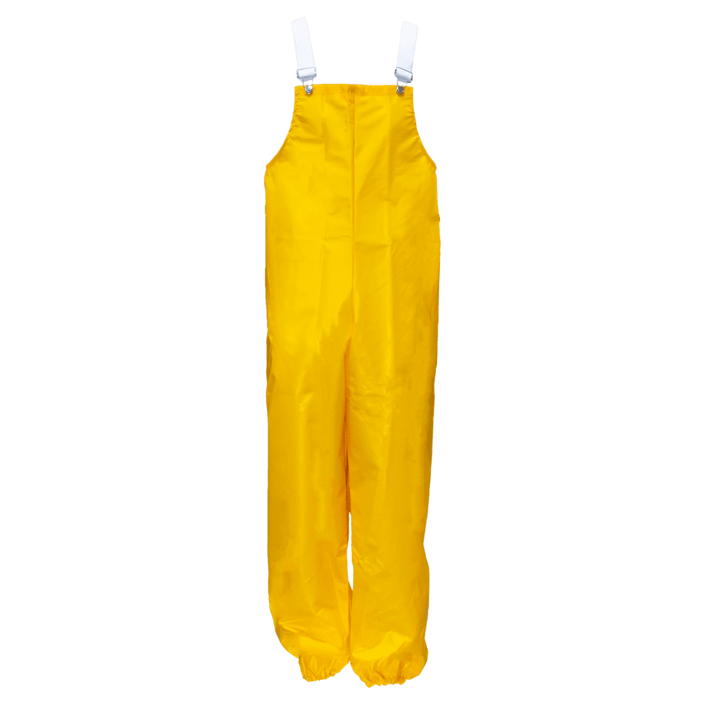 Task Gloves Yellow Rain Bib Trouser, Polyurethane/Nylon, Elastic suspenders with adjustable buckles