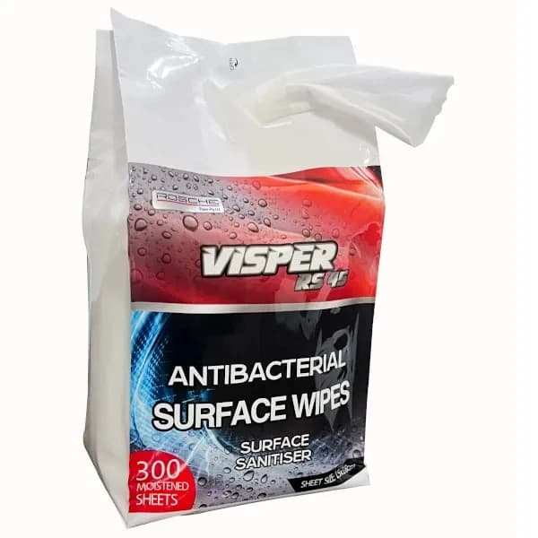 (Carton of 6) VISPER Anti-Bacterial Surface Wipe 300 Sheets - Light