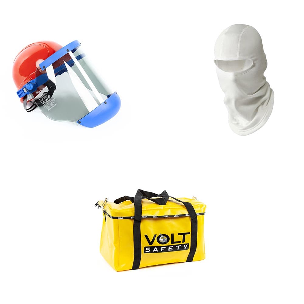 Volt Safety Arc flash Head Protection Kit HRC2 10.7cal/cm2