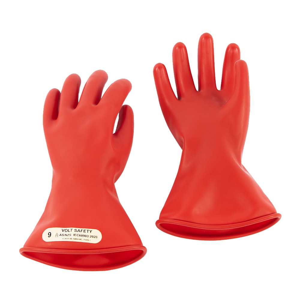 Volt Safety Insulated Glove Class 00 500V Rolled Edge