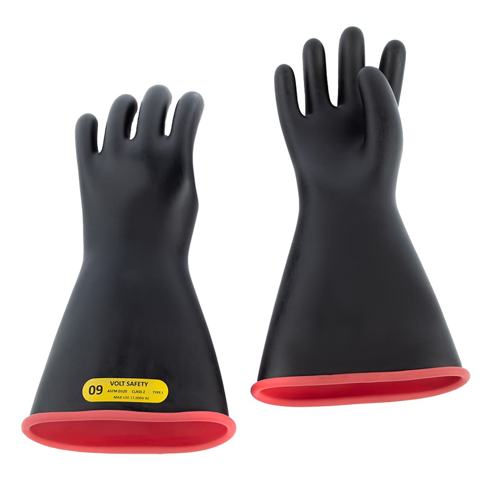 Volt Safety Insulated Glove Class 2 17kV Rolled Edge