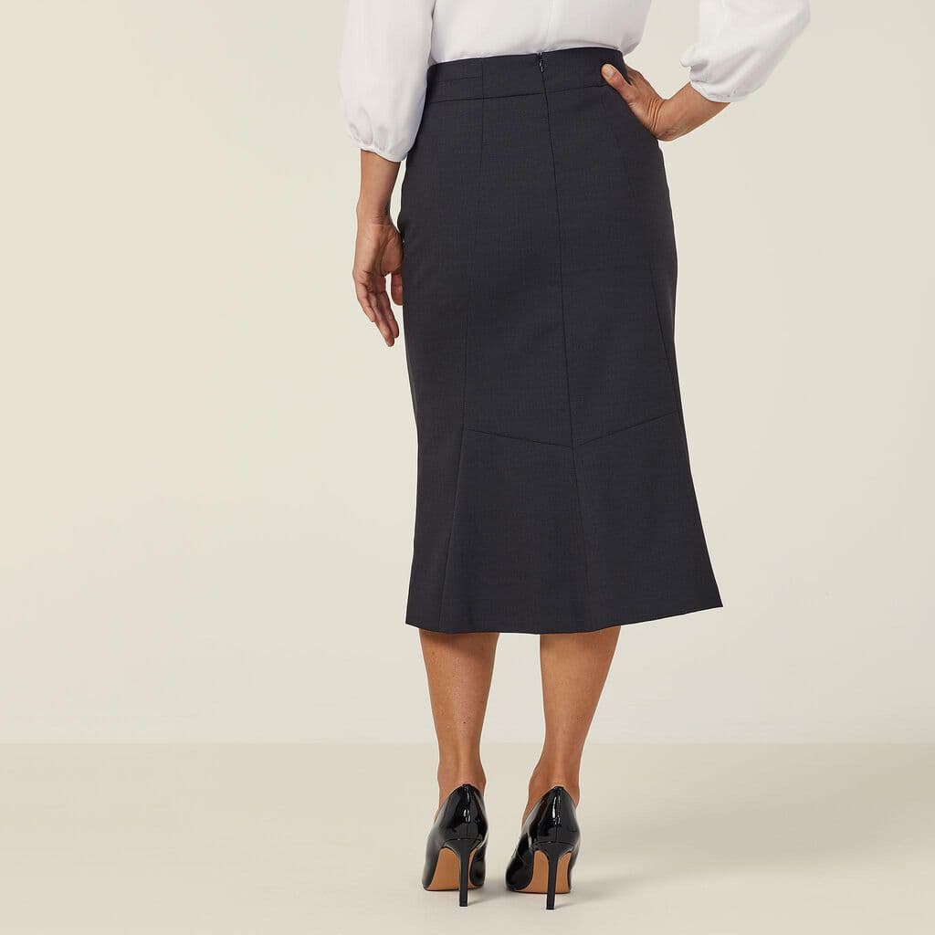 NNT Longline Skirt CAT2BW (Charcoal)_2