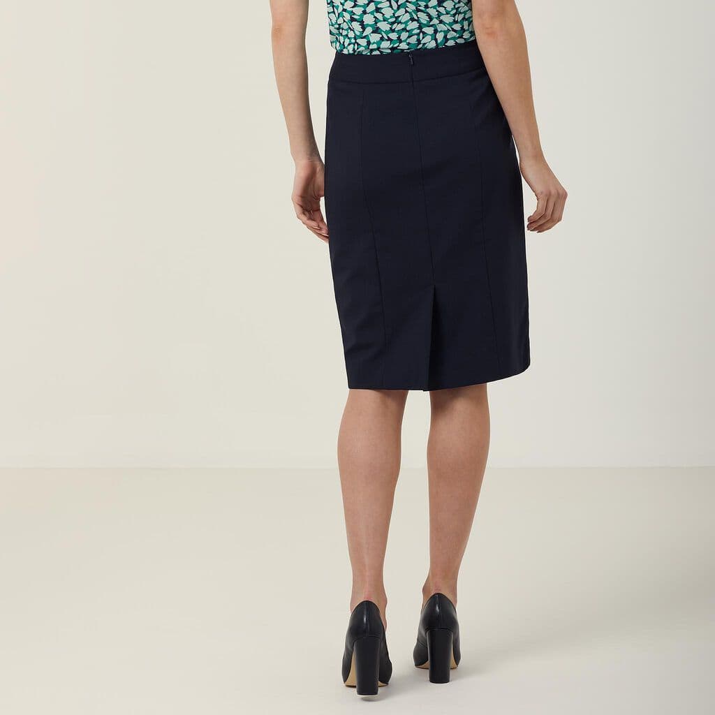 NNT Panel Pencil Skirt CAT2MG (Ink/Navy)_2