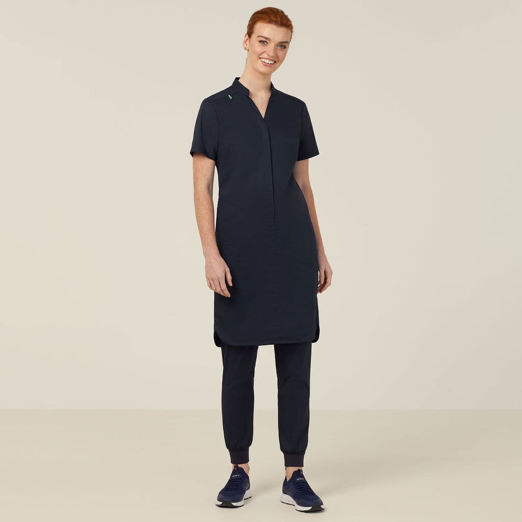 NNT Next-Gen Antibacterial Active Anderson Scrub Dress CAT697 (Midnight)_3