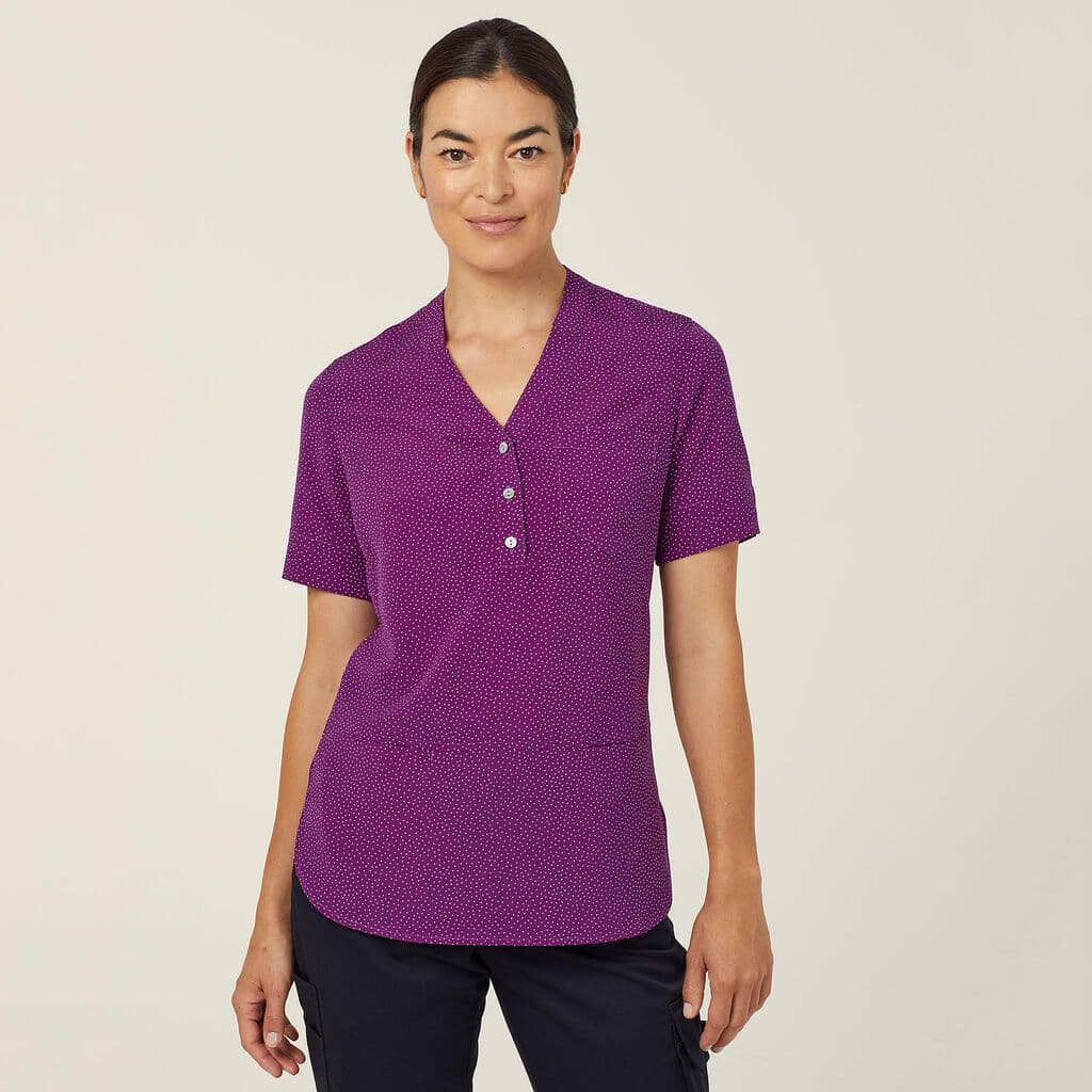 NNT Short Sleeve Tunic CAT9XP (Purple)