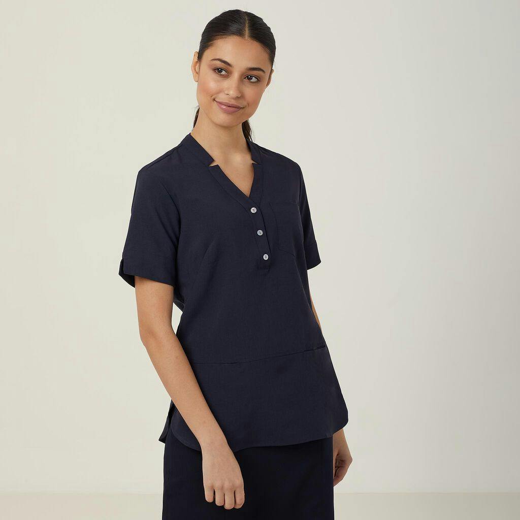 NNT Short Sleeve Tunic CAT9XQ (Navy)_0