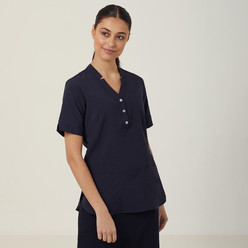 NNT Short Sleeve Tunic CAT9XQ (Navy)