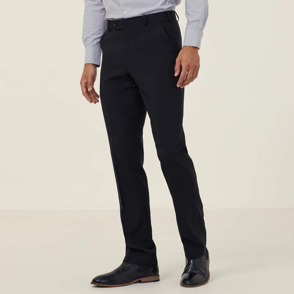 NNT Flat Front Pant CATCGK (Black)_1