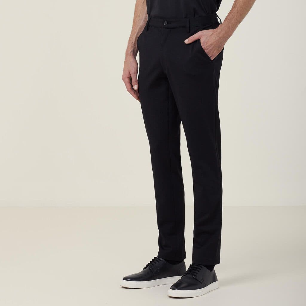 NNT Mens Ponte Slim Fit Pant CATCLS (Black)_1