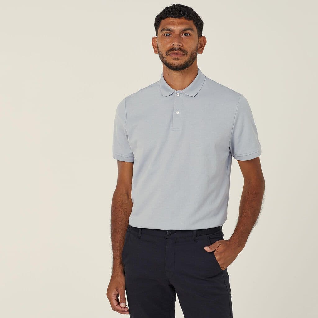 NNT Short Sleeve Polo CATJ2M (Silver)