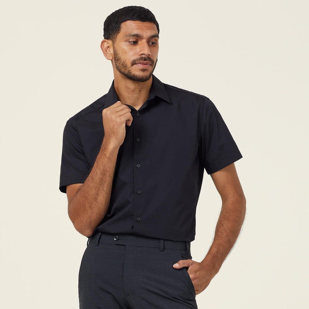 NNT Short Sleeve Shirt CATJ8X (Black)