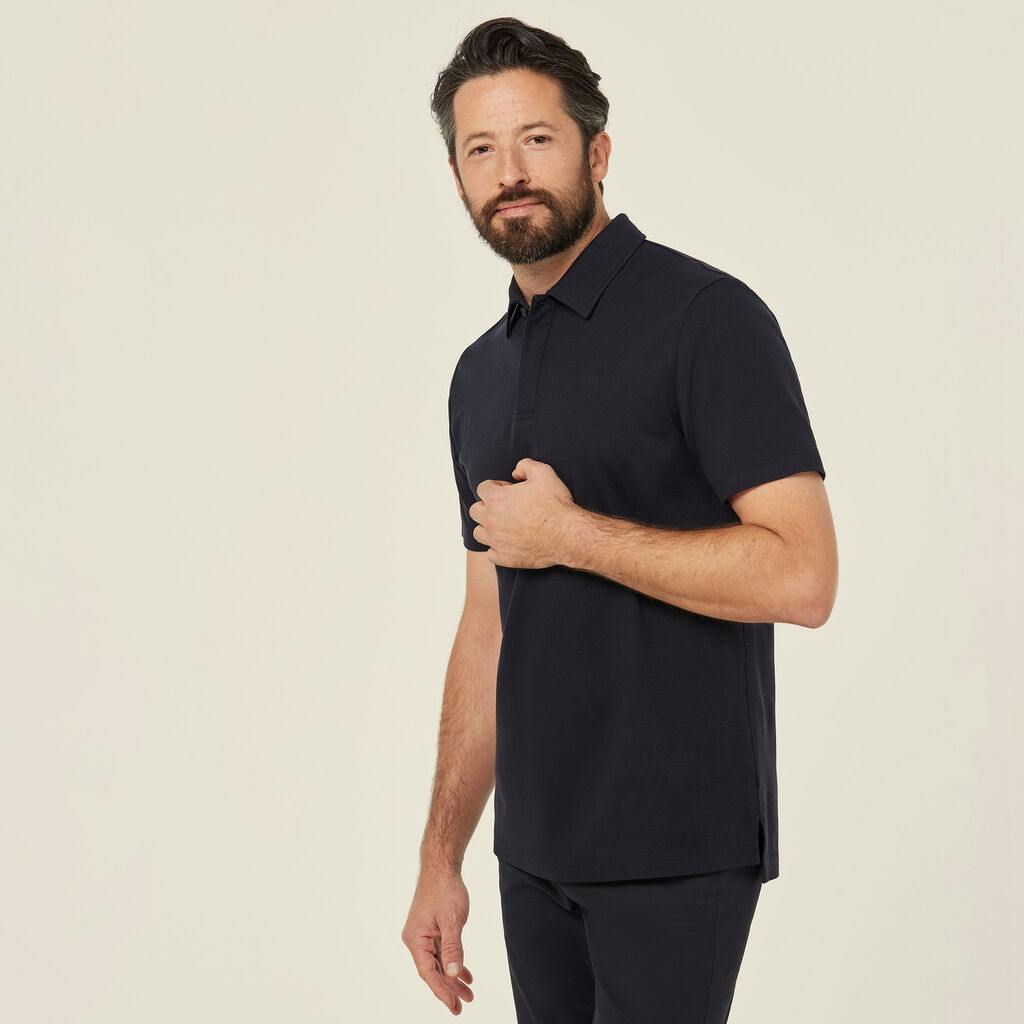 NNT Mens Cotton Pique Polo CATJJX (Midnight)_0