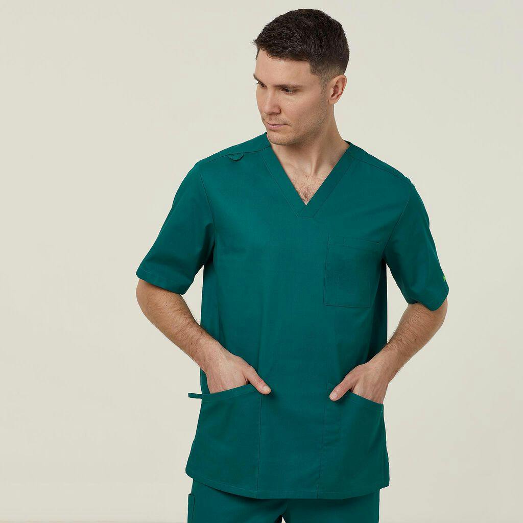 NNT Chang Scrub Top CATRFS (Hunter Green)_0