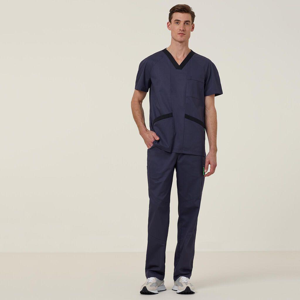 NNT Koller Scrub Top CATRFU (Charcoal)_3