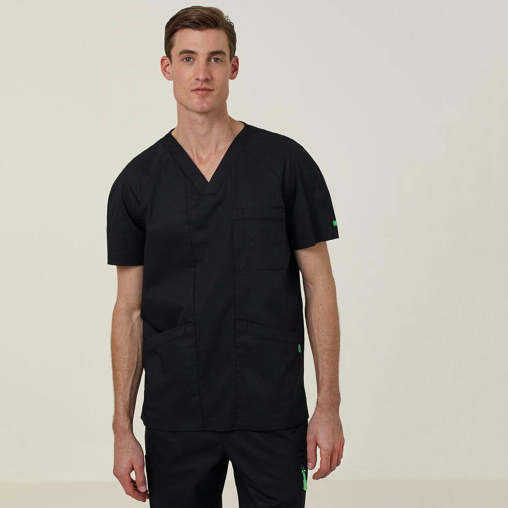 NNT Carl Scrub Top CATRFV (Black)_0