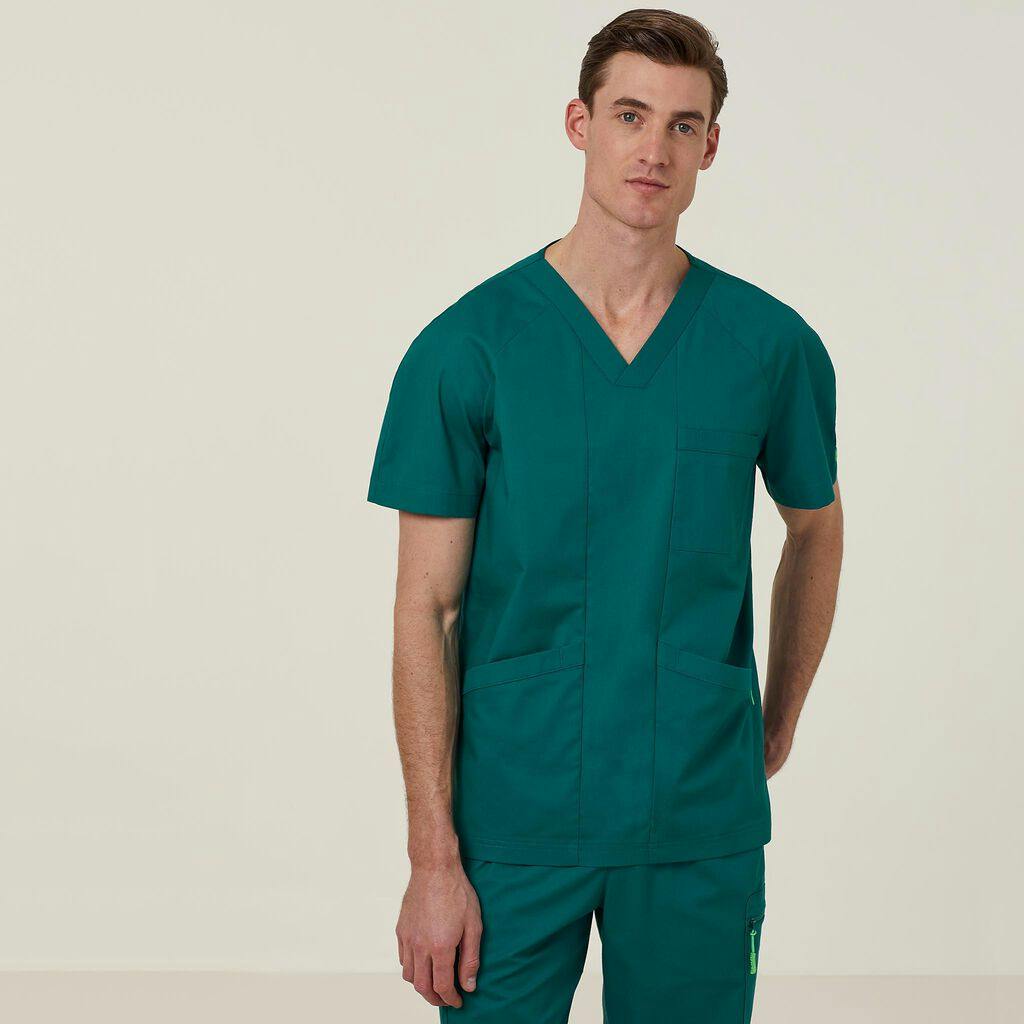 NNT Carl Scrub Top CATRFV (Hunter Green)