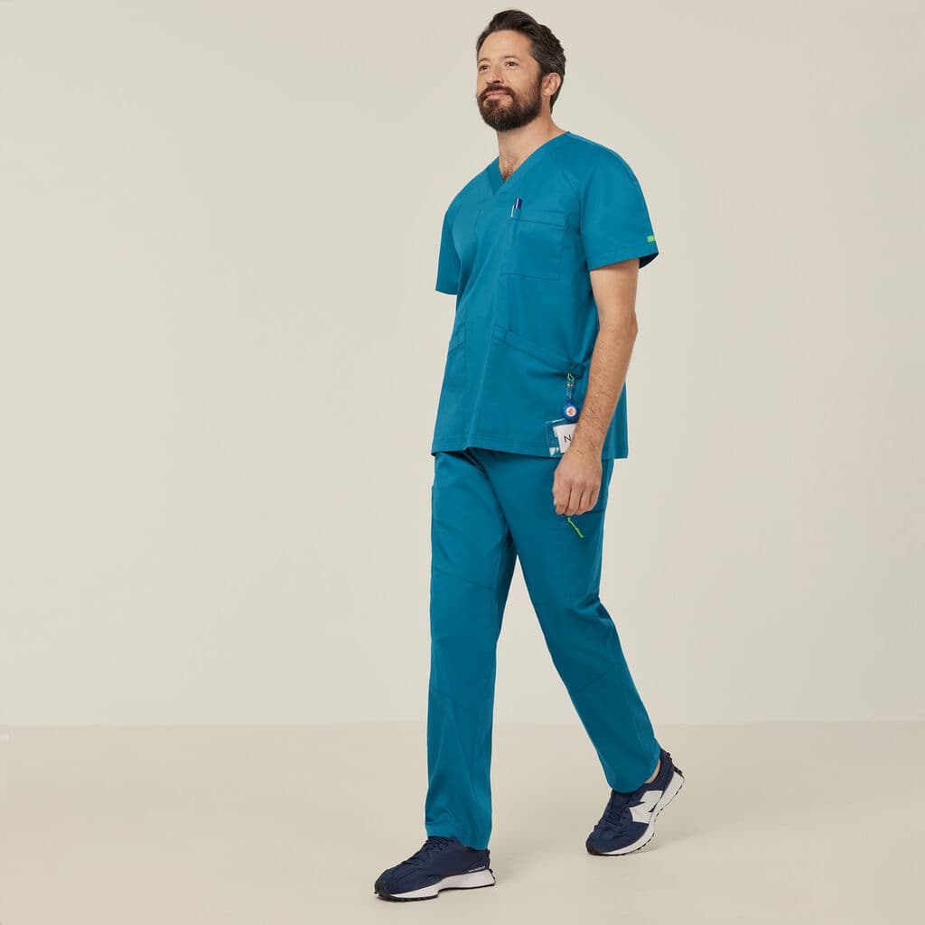 NNT Carl Scrub Top CATRFV (Teal)_5