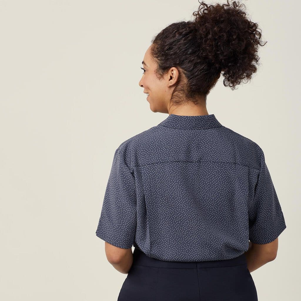 NNT Short Sleeve Shirt CATU7H (Charcoal/White)_2