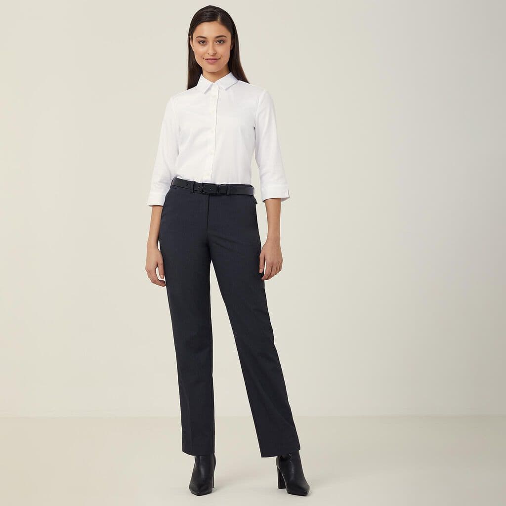NNT Stretch Twill 3/4 Sleeve Shirt CATUFP (White)_4