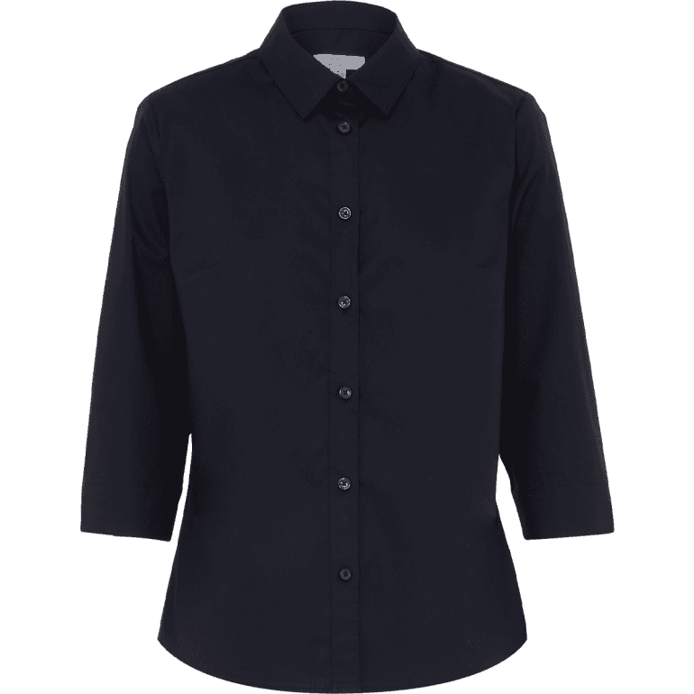 NNT Womens Avignon 3/4 Sleeve Shirt CATUKY (Navy)_4