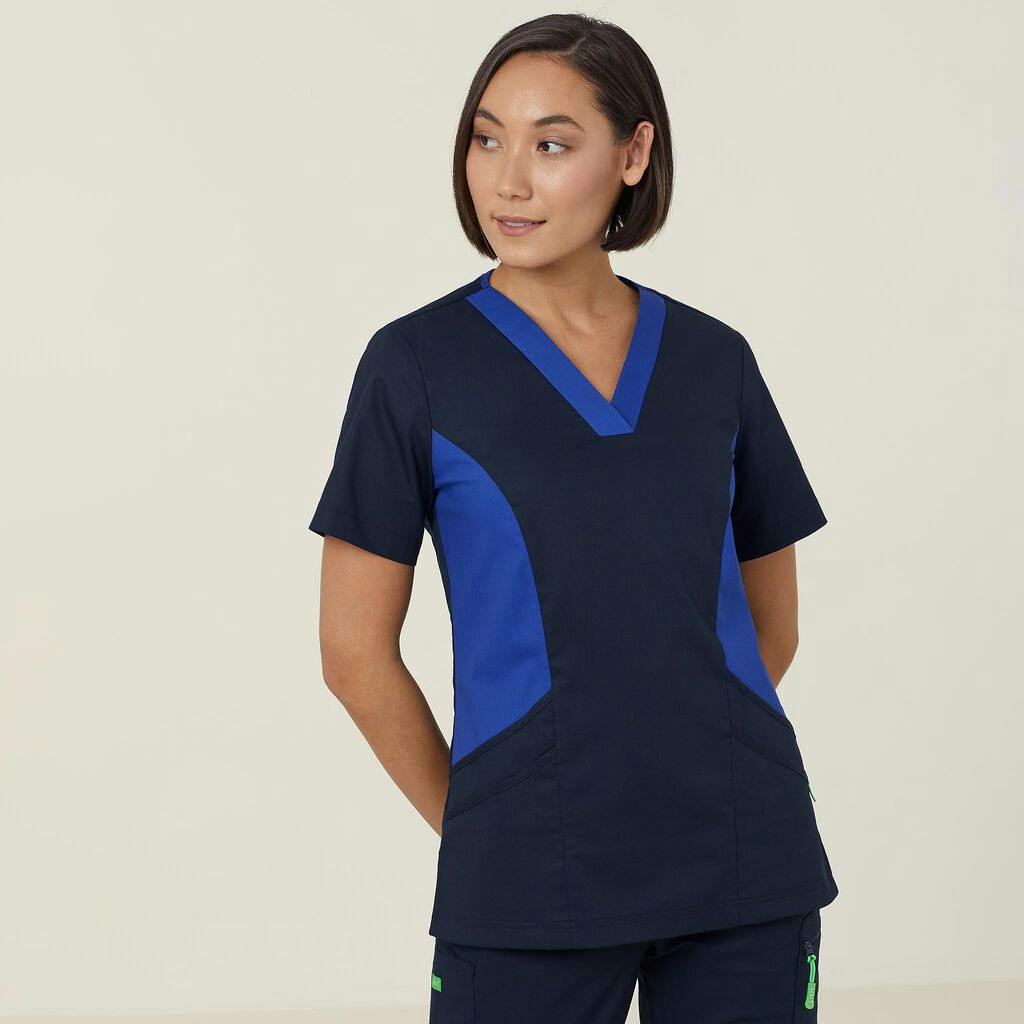 NNT Nightingale Scrub Top CATULL (Midnight)_0