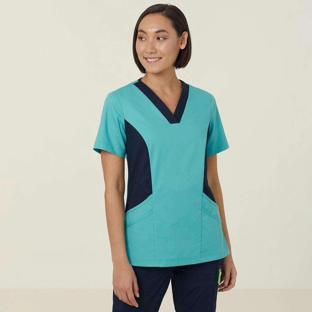 NNT Nightingale Scrub Top CATULL (Mint)_0