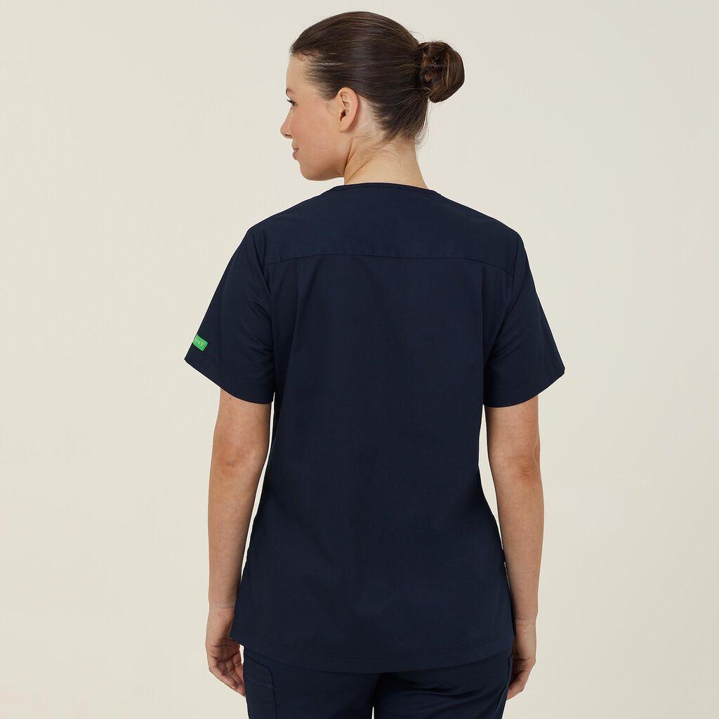 NNT Florence Scrub Top CATULM (Midnight)_2