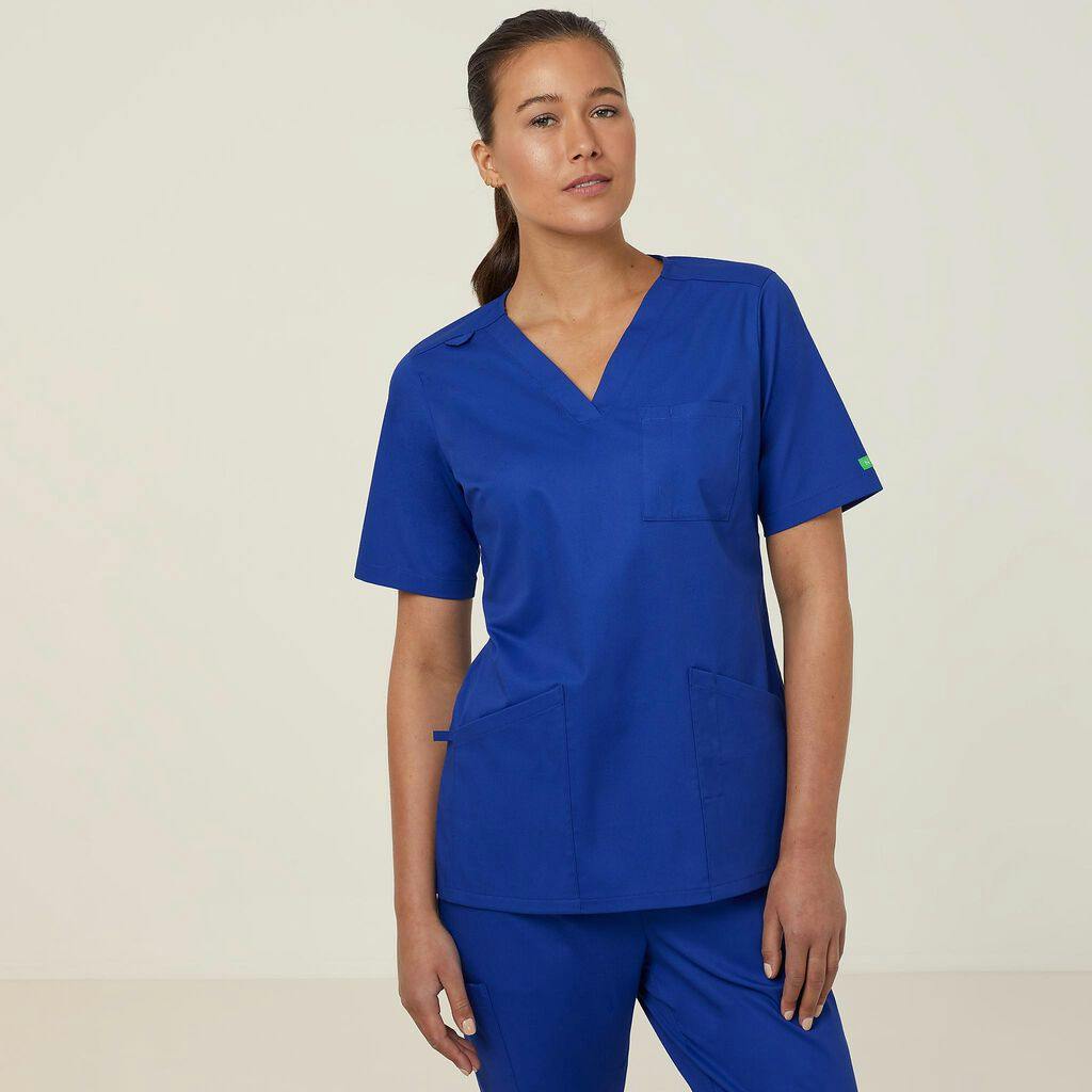 NNT Mayo Scrub Top CATUMN (Cobalt)_0