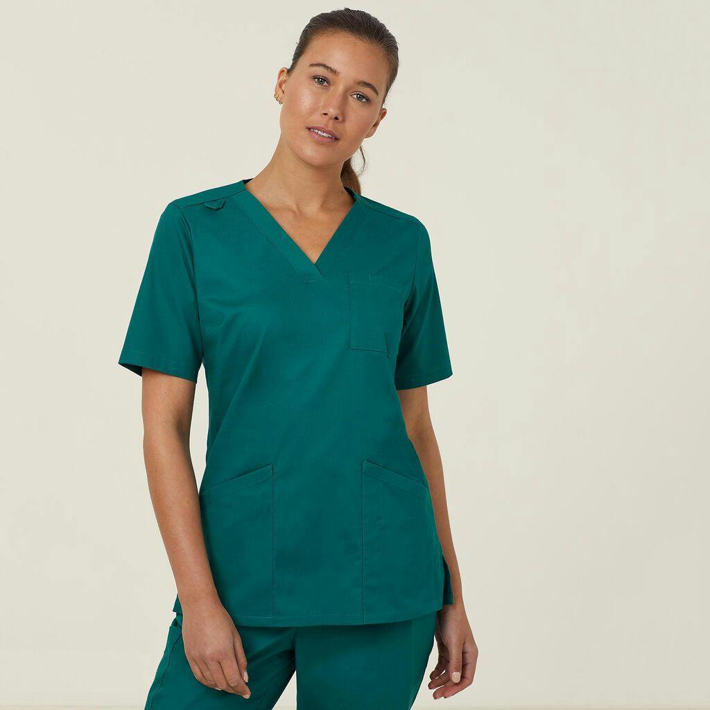 NNT Mayo Scrub Top CATUMN (Hunter Green)