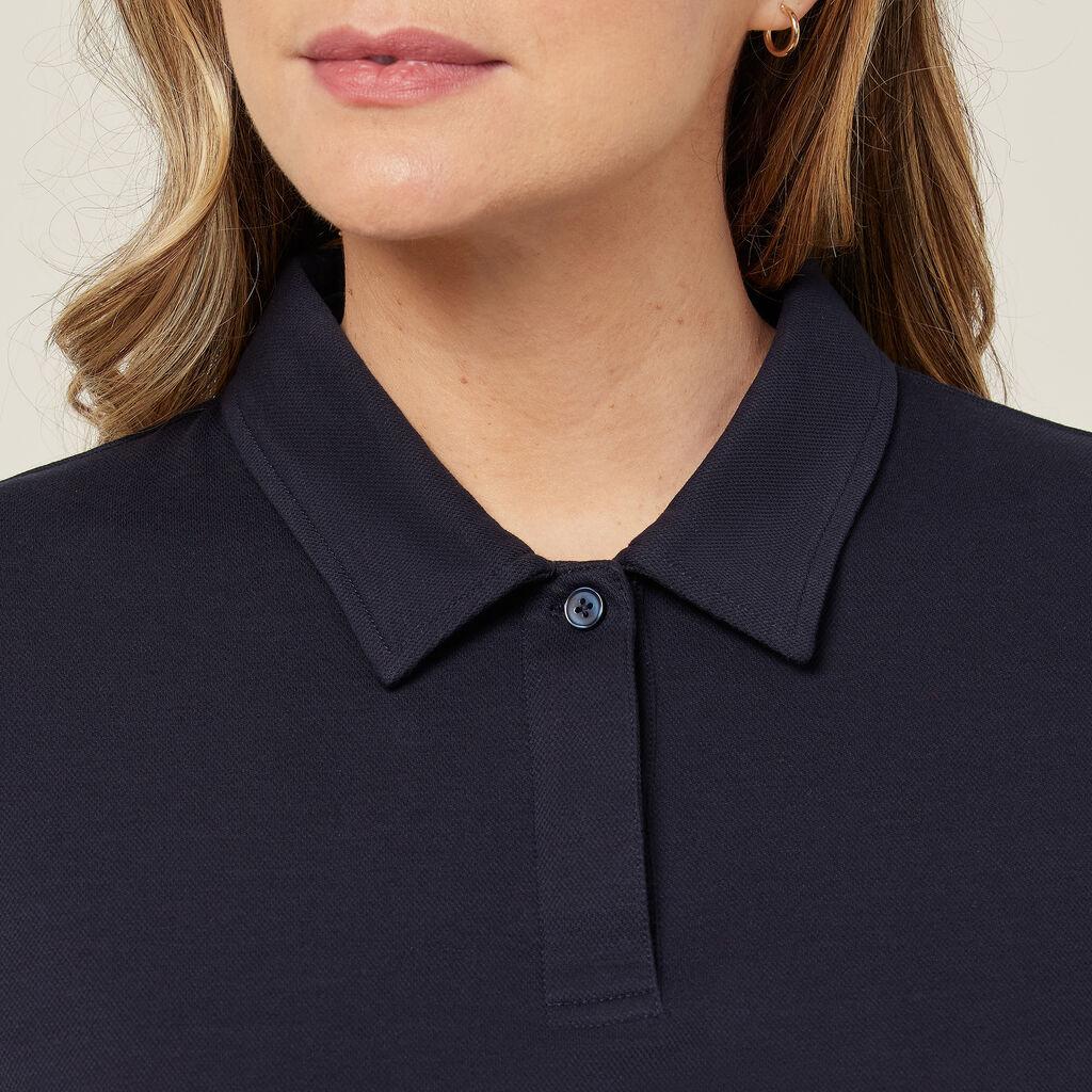 NNT Womens Cotton Pique Polo CATUT4 (Midnight)_4